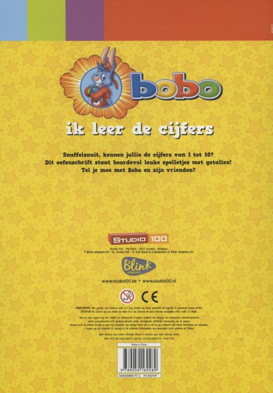Achterkant van Spelen met cijfers