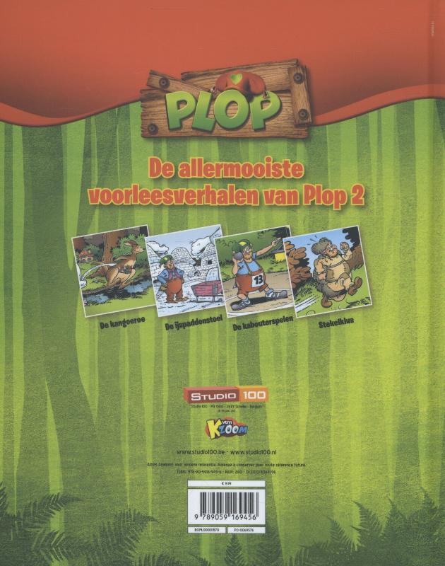 Achterkant van De allermooiste voorleesverhalen van Plop 2