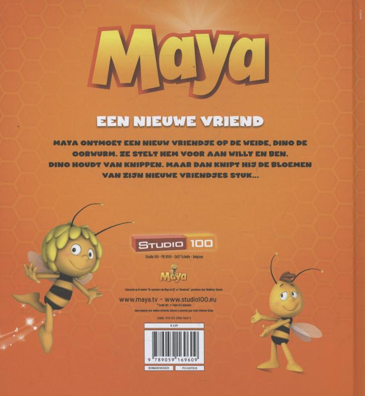 Achterkant van Een nieuwe vriend