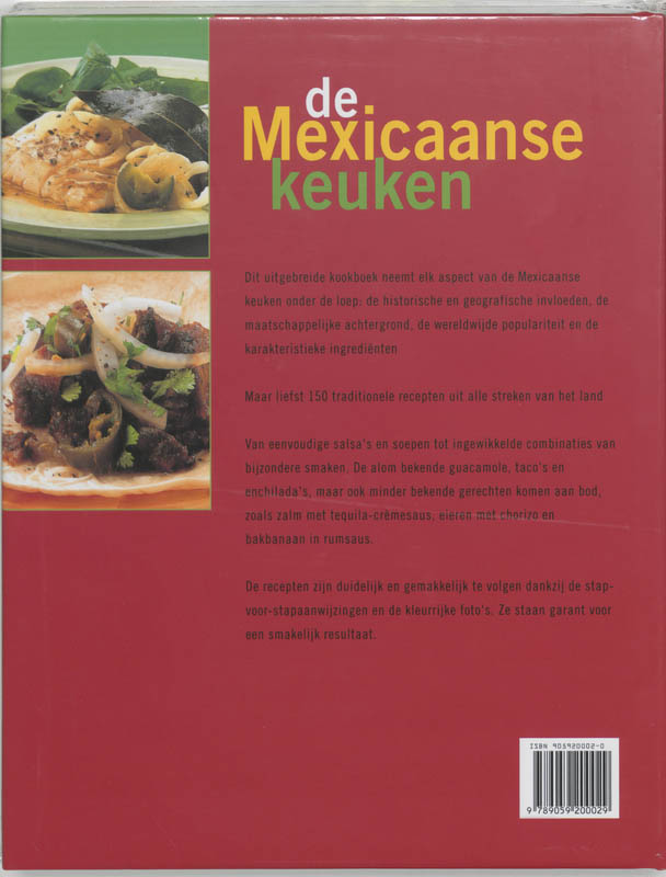 Achterkant van De Mexicaanse keuken