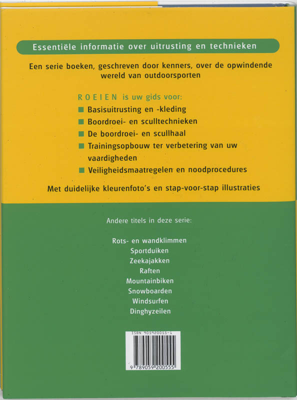 Achterkant van Roeien
