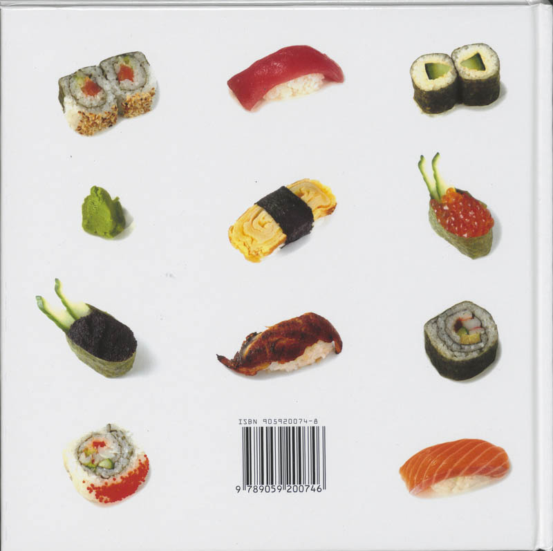 Achterkant van Sushi, lekker en eenvoudig