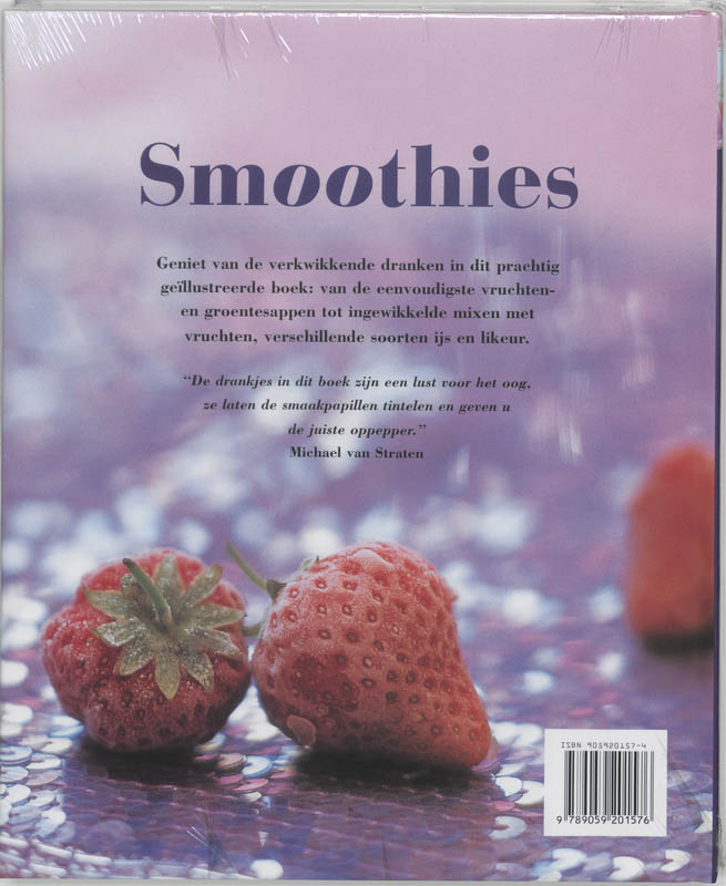 Achterkant van Smoothies
