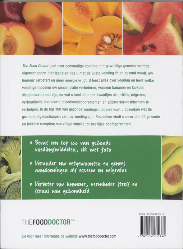 Achterkant van The Food Doctor