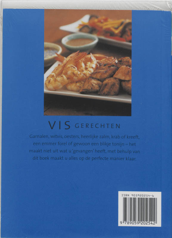 Achterkant van Visgerechten