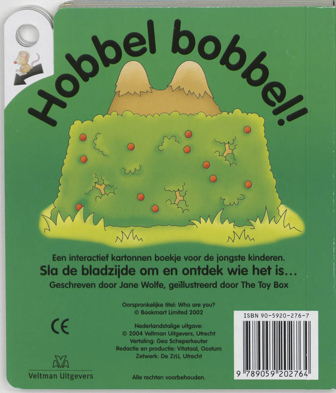 Achterkant van Wie ben jij?