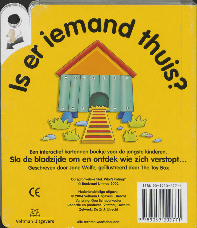 Achterkant van Waar ben jij?