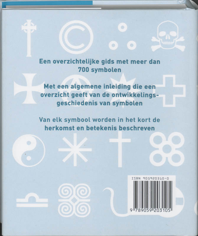 Achterkant van De symbolengids