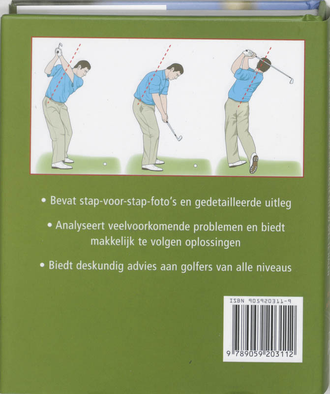 Achterkant van Golfvaardigheden