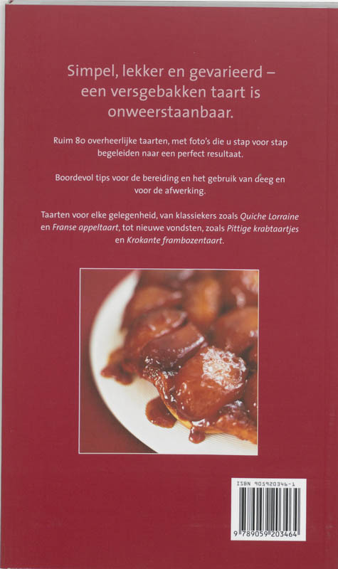 Achterkant van Taart