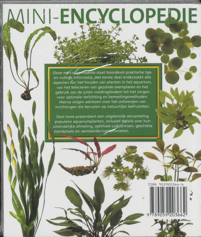 Achterkant van Mini-encyclopedie aquariumplanten