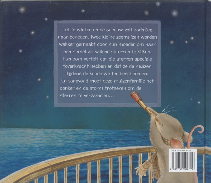 Achterkant van De zeemuizen en de sterren