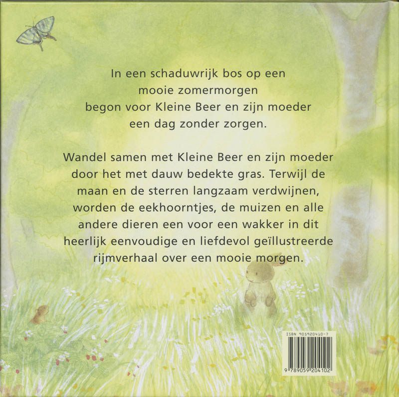 Achterkant van Een bere-goeie-morgen