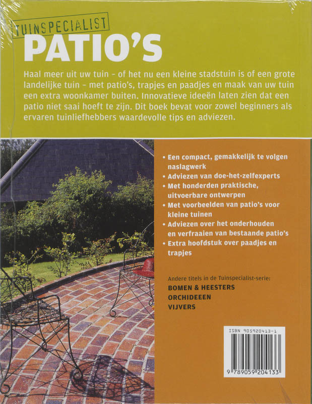 Achterkant van Patio's