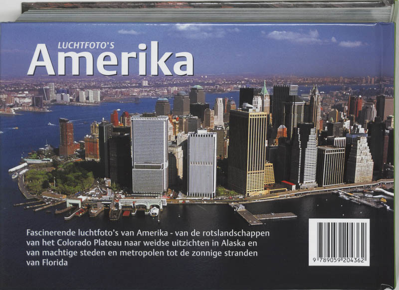 Achterkant van Luchtfoto's van Amerika
