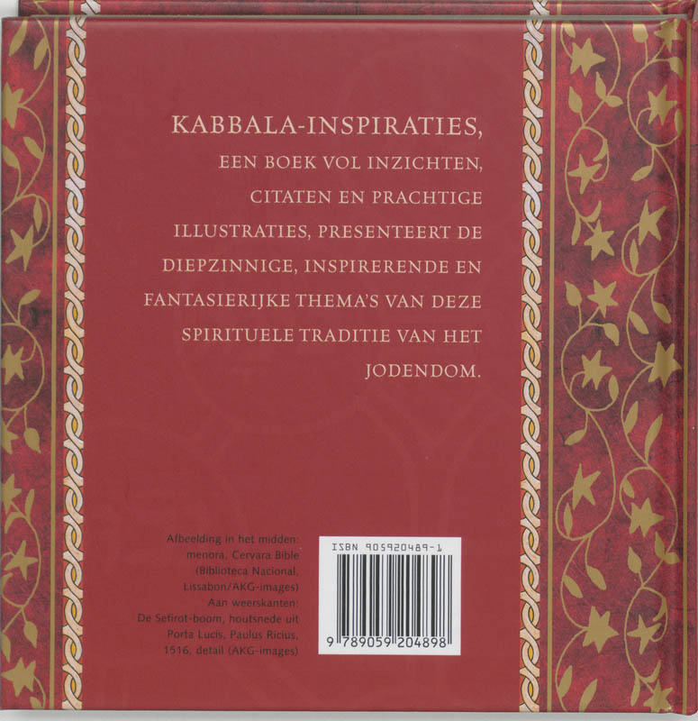 Achterkant van Kabbala inspiraties