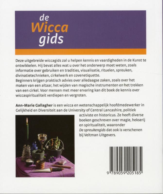 Achterkant van Wicca gids