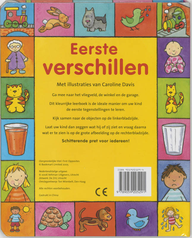 Achterkant van Eerste verschillen