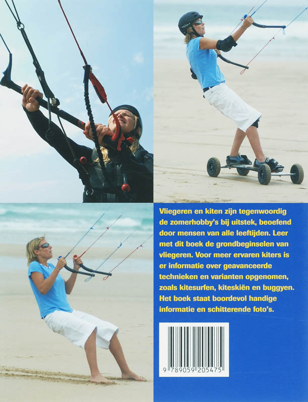 Achterkant van De vlieger- en kitegids