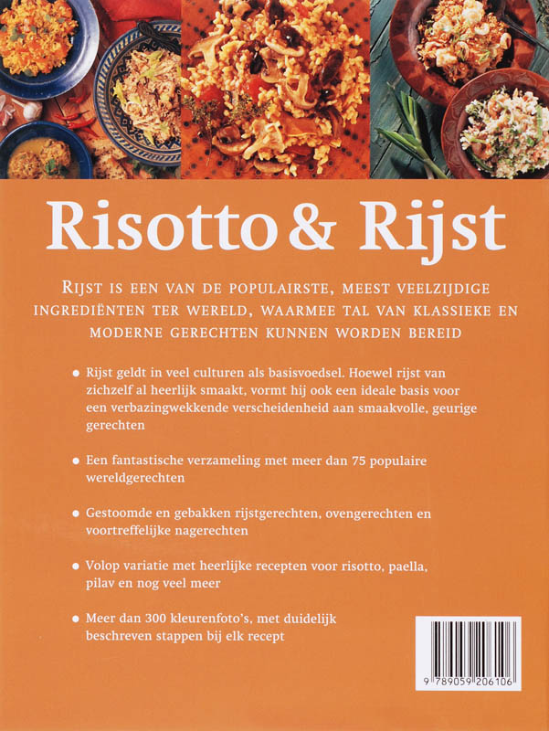 Achterkant van Risotto & Rijst