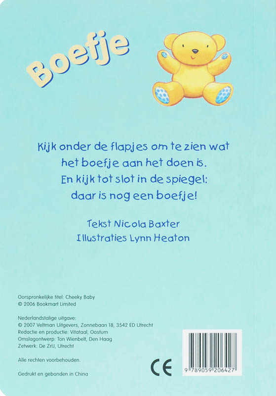 Achterkant van Boefje