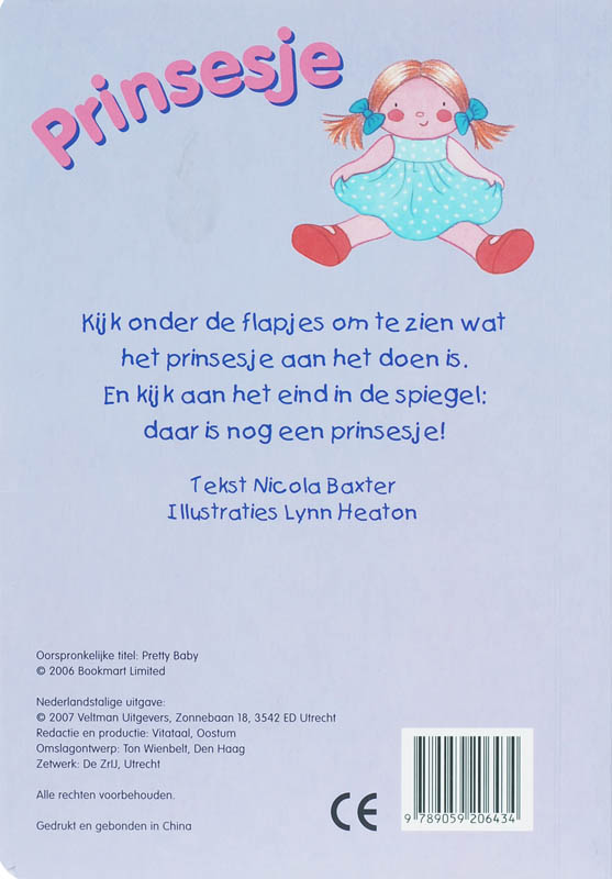 Achterkant van Prinsesje
