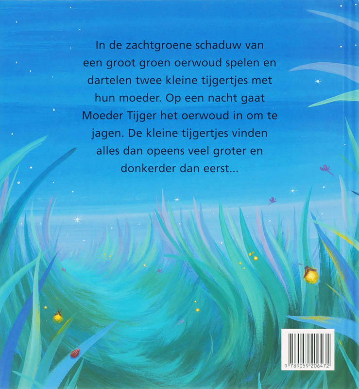 Achterkant van Niet bang zijn, kleine tijgers