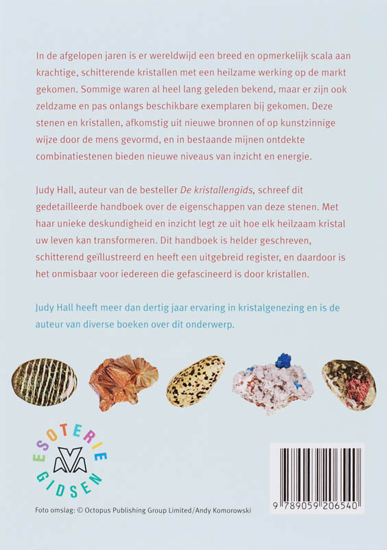 Achterkant van Nieuwe kristallen en geneeskrachtige stenen