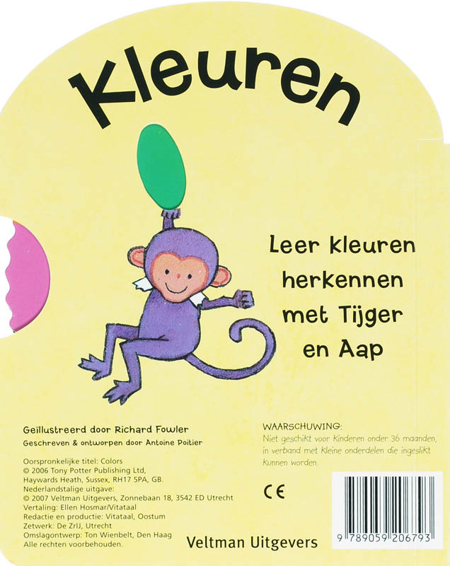 Achterkant van Kleuren