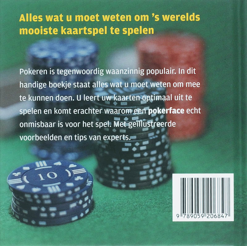 Achterkant van Het pokerboekje
