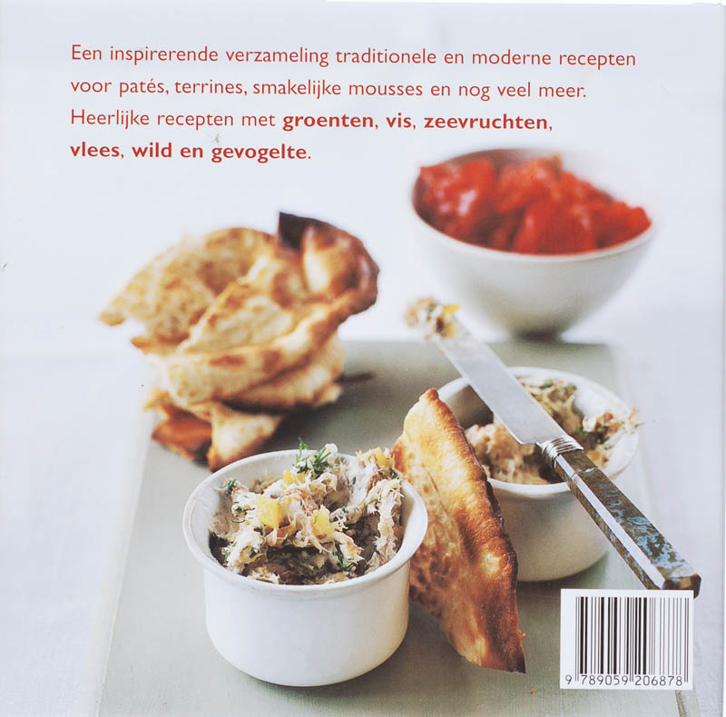 Achterkant van Patés & terrines