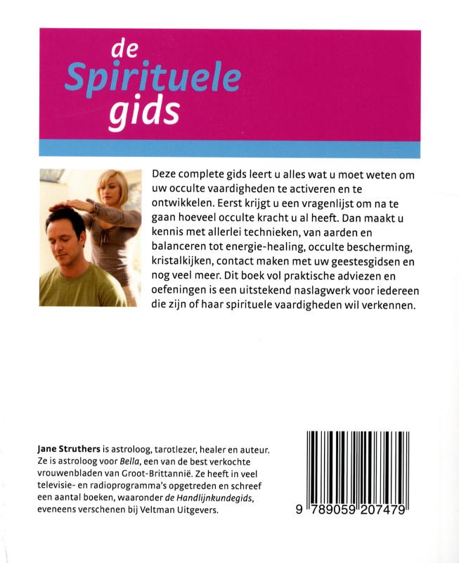Achterkant van De spirituele gids