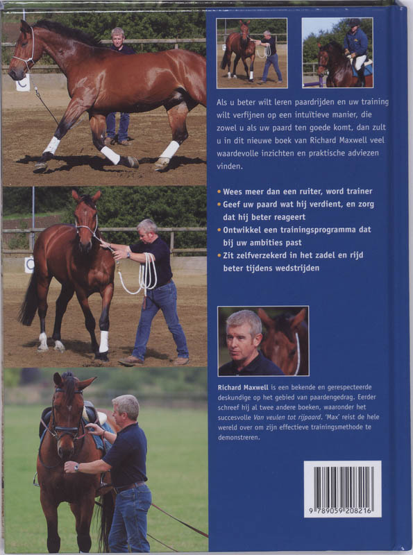 Achterkant van Optimaal paarden trainen