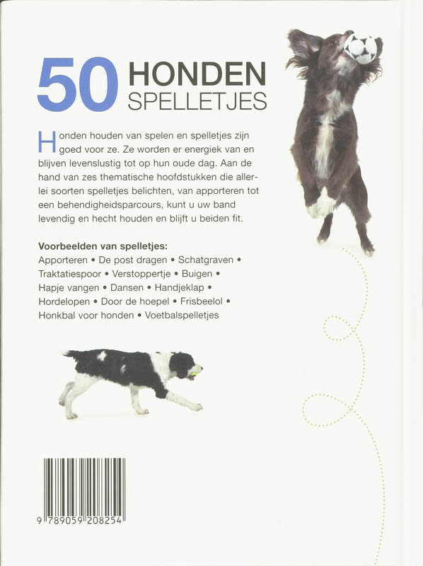 Achterkant van 50 hondenspelletjes