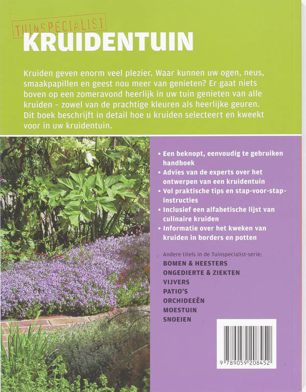 Achterkant van Kruidentuin