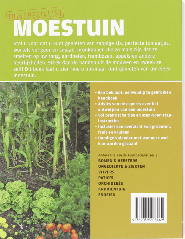 Achterkant van Moestuin