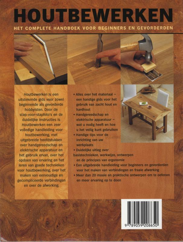 Achterkant van Houtbewerken
