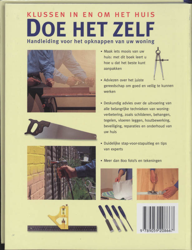 Achterkant van Doe het zelf