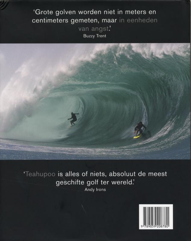 Achterkant van Extreem Surfen