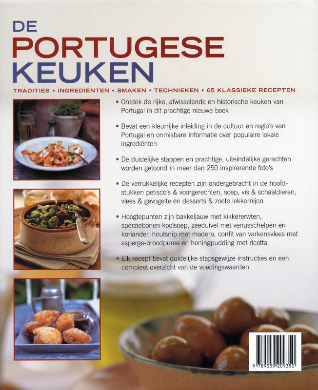 Achterkant van De Portugese keuken