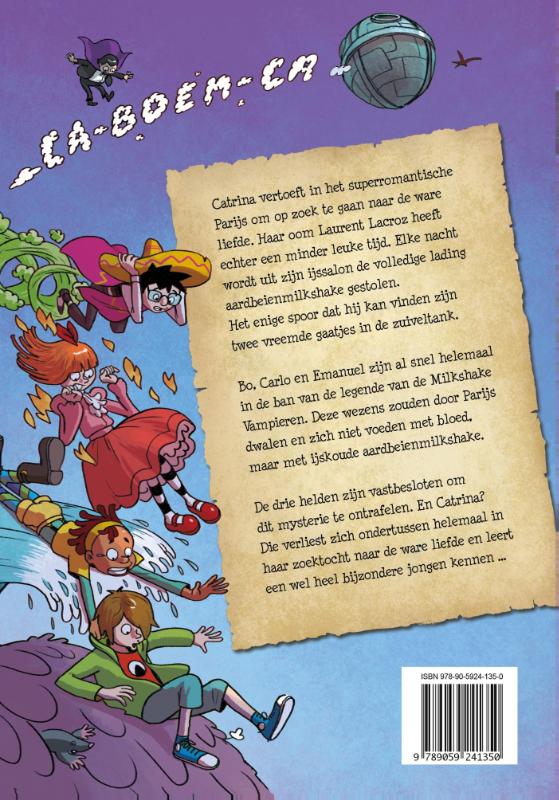 Achterkant van De milkshake vampieren
