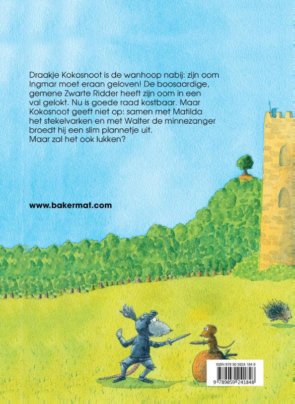 Achterkant van De zwarte ridder