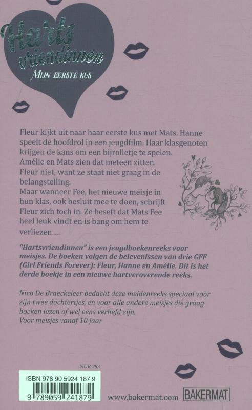 Achterkant van Mijn eerste kus