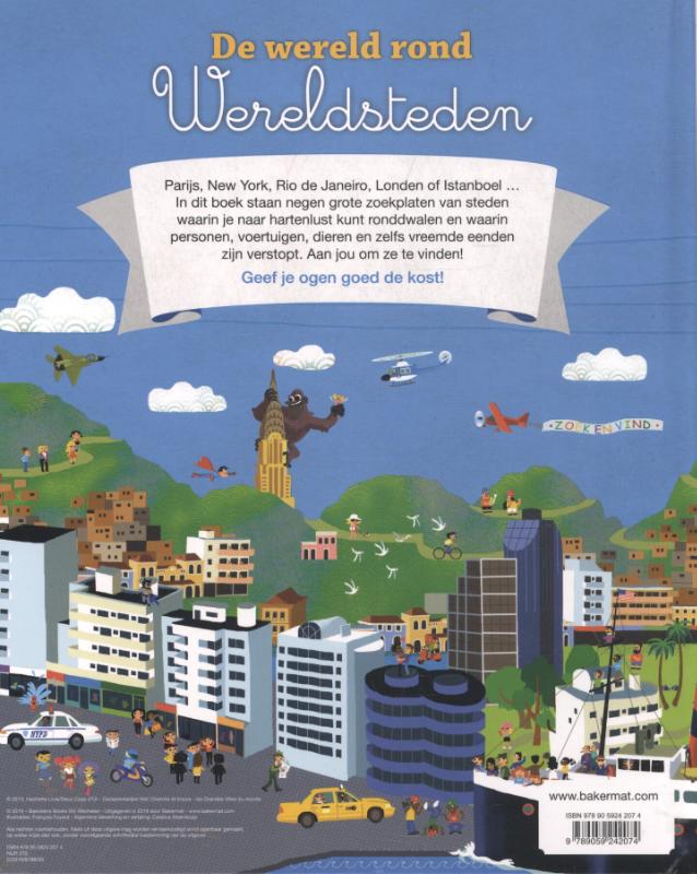 Achterkant van Wereldsteden