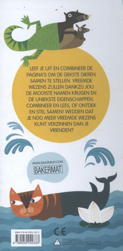 Achterkant van Vreemde wezens