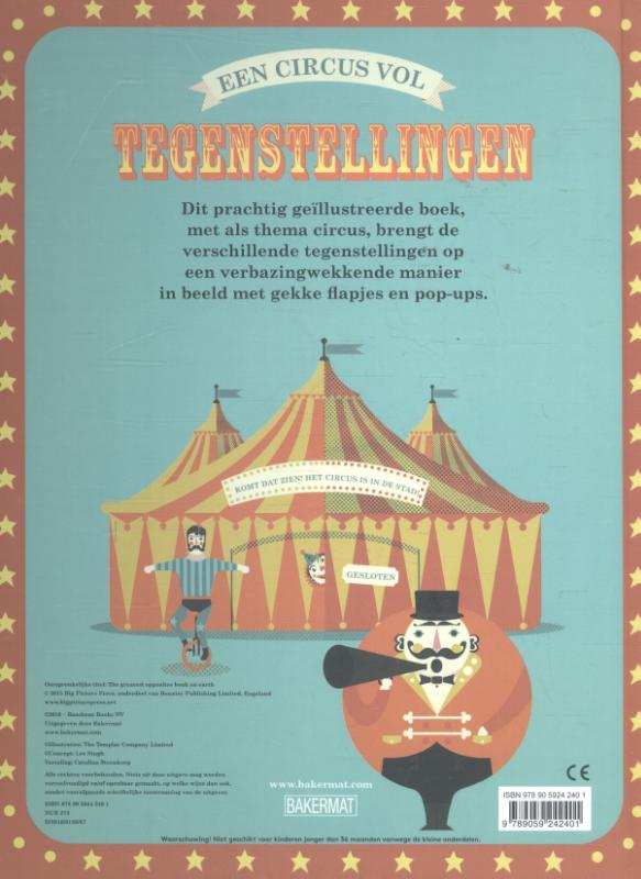 Achterkant van Circus vol tegenstellingen