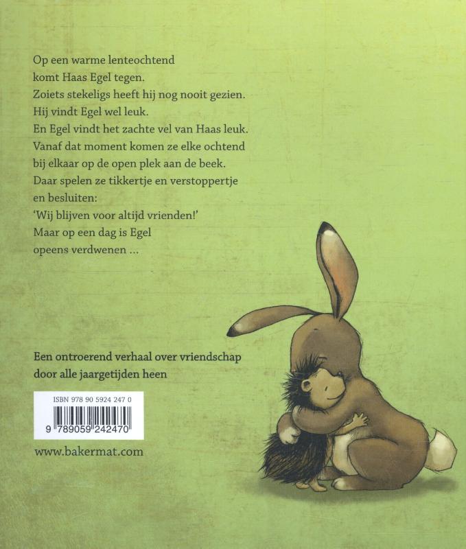 Achterkant van Wij twee horen bij elkaar