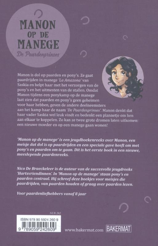 Achterkant van De paardenprinses