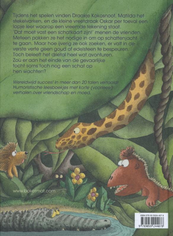 Achterkant van In de jungle