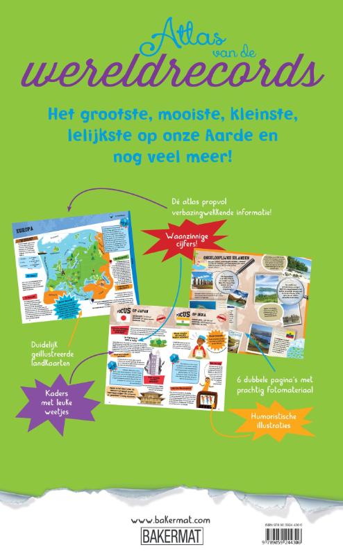 Achterkant van Atlas van de wereldrecords